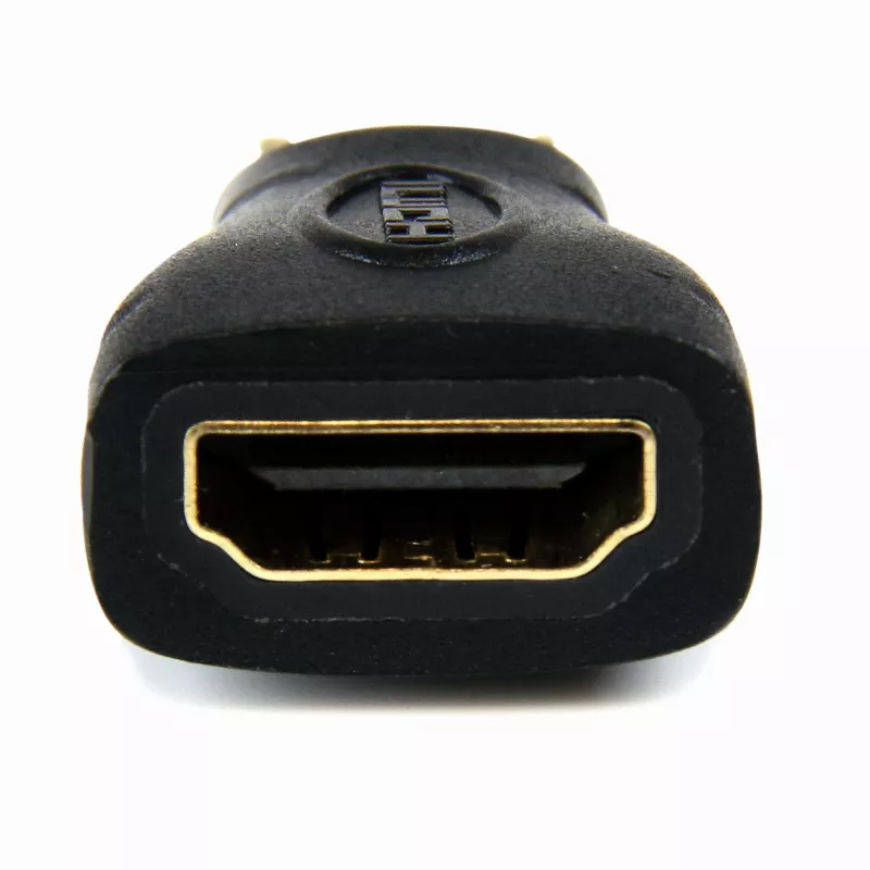 StarTech.com HDACFM adaptador de HDMI a Mini HDMI, HDMI hembra a Mini HDMI (tipo C) macho, 1080p, negro