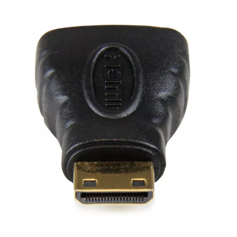 StarTech.com HDACFM adaptador de HDMI a Mini HDMI, HDMI hembra a Mini HDMI (tipo C) macho, 1080p, negro