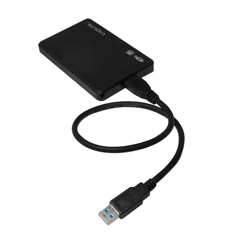 Carcasa para disco duro LogiLink UA0256 negra 2,5 pulgadas