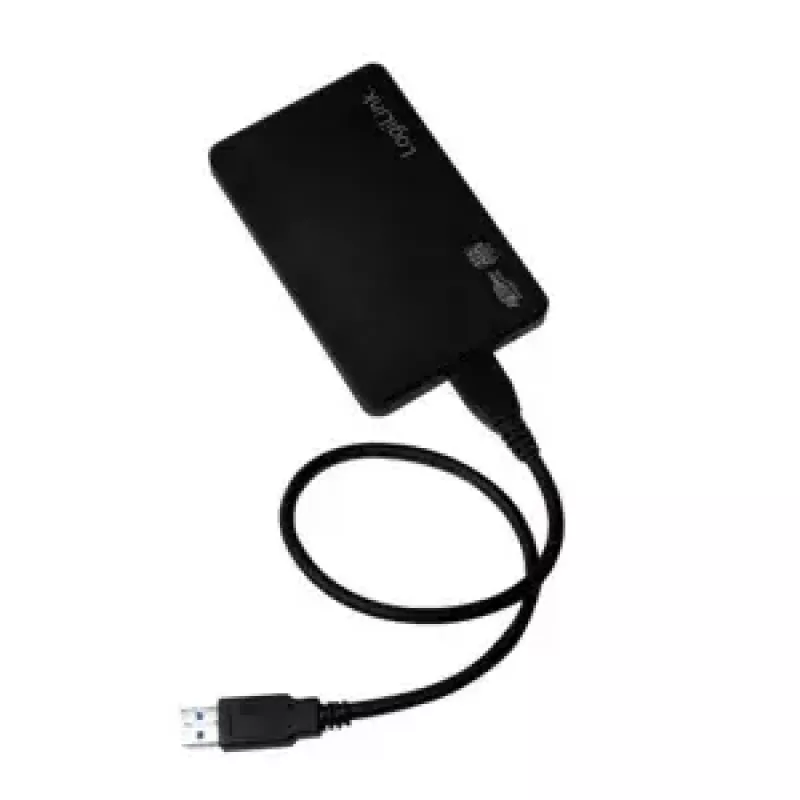 Carcasa para disco duro LogiLink UA0256 negra 2,5 pulgadas