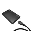 Carcasa para disco duro LogiLink UA0256 negra 2,5 pulgadas