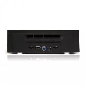 StarTech.com Dock duplicador de discos duros SATA independiente 1:3 USB 3.0 eSATA de 4 bahías