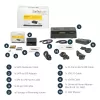 StarTech.com Dock duplicador de discos duros SATA independiente 1:3 USB 3.0 eSATA de 4 bahías