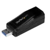 StarTech.com Adaptador de red USB 3.0 a Gigabit Ethernet NIC – 10/100/1000 Mbit/s