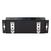 StarTech.com Hub USB 3.0 industrial de 4 puertos 5Gbps, hub USB robusto con protección ESD, montaje en DIN/pared/mesa hub USB-A, ampliación USB con conectores de bloqueo, Heavy Duty – TAA