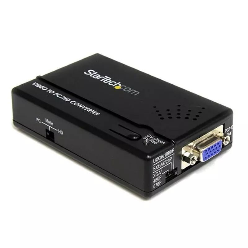 Convertidor de vídeo Composite y S-Video a VGA StarTech.com