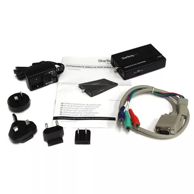 Convertidor de vídeo Composite y S-Video a VGA StarTech.com