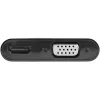 StarTech.com Adaptador DisplayPort a HDMI VGA - Adaptador de monitor DisplayPort 1.2 HBR2 a HDMI 2.0 (4K 60Hz) o VGA 1080p - Dongle convertidor DP a HDMI o VGA - Adaptador de pantalla de vídeo digital