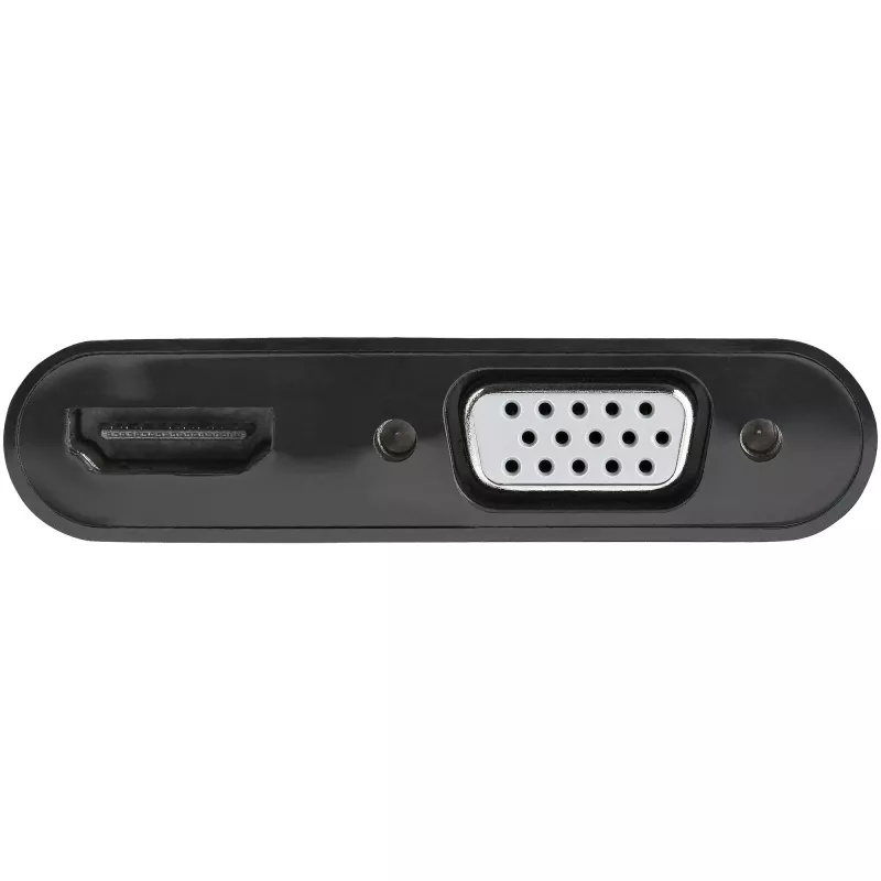 StarTech.com Adaptador DisplayPort a HDMI VGA - Adaptador de monitor DisplayPort 1.2 HBR2 a HDMI 2.0 (4K 60Hz) o VGA 1080p - Dongle convertidor DP a HDMI o VGA - Adaptador de pantalla de vídeo digital