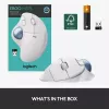 Ratón Logitech ERGO M575 Trackball inalámbrico RF Wireless + Bluetooth