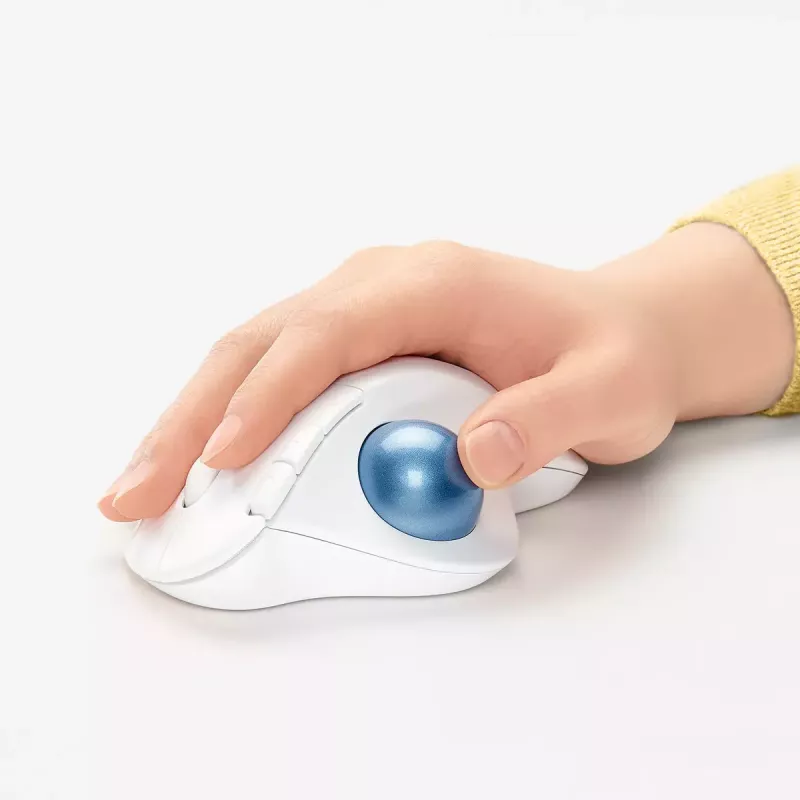 Ratón Logitech ERGO M575 Trackball inalámbrico RF Wireless + Bluetooth