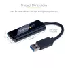 StarTech.com Adaptador USB 3.0 a HDMI, convertidor de monitor USB a HDMI para Windows, 1080P (sin soporte para macOS/ChromeOS/Linux) – TAA