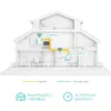 Adaptador PowerLine TP-Link TL-WPA1000 KIT 1000 Mbit/s Ethernet LAN Wi-Fi blanco 2 uds.