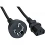 Cable de alimentación InLine, Australia a conector IEC C13 de 3 polos, 1,8 m