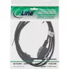 Cable de alimentación InLine conector Reino Unido / conector hembra IEC C13 de 3 polos, 1,8 m
