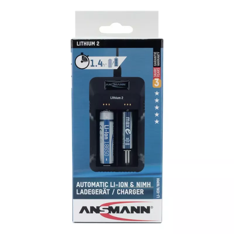Cargador de batería para interiores Ansmann 1001-0050