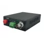 Transmisor AV LevelOne kit extensor de 1 canal BNC sobre fibra óptica 20 km