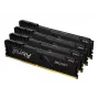 Kingston Technology FURY Beast 64GB 3600MT/s DDR4 CL18 DIMM (kit de 4) negro