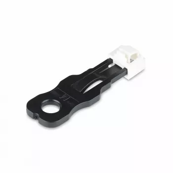 StarTech.com Bloqueos de puerto RJ45 - pack de 10 con llave de seguridad, bloqueador de puerto RJ45 con cierre/tapa antipolvo, protección de puerto Ethernet/LAN reutilizable, bloqueador antipolvo con clip RJ45 para servidores/switches/rosetas de pared