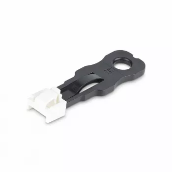 StarTech.com Bloqueos de puerto RJ45 - pack de 10 con llave de seguridad, bloqueador de puerto RJ45 con cierre/tapa antipolvo, protección de puerto Ethernet/LAN reutilizable, bloqueador antipolvo con clip RJ45 para servidores/switches/rosetas de pared
