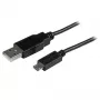 StarTech.com Cable micro-USB corto - M/M – 15 cm (6 pulgadas), 0,15 m, USB A, Micro-USB B, USB 2.0, conector macho/conector macho, negro