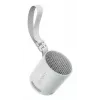 Sony SRS-XB100 – Altavoz Bluetooth inalámbrico, portátil, resistente IP67 al agua y al polvo, 16 horas de batería, ecológico, para exterior y viaje en gris claro