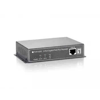 Repetidor PoE Gigabit LevelOne, en cascada, 2 salidas PoE