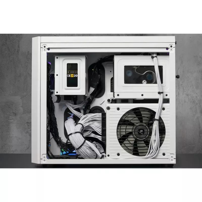 Caja PC Corsair Crystal 280X Micro ATX Blanca