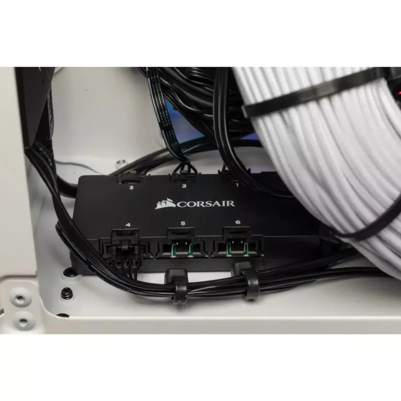 Caja PC Corsair Crystal 280X Micro ATX Blanca