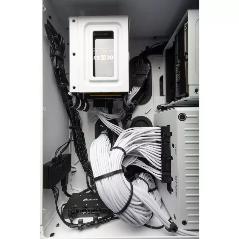 Caja PC Corsair Crystal 280X Micro ATX Blanca