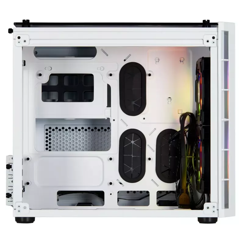 Caja PC Corsair Crystal 280X Micro ATX Blanca