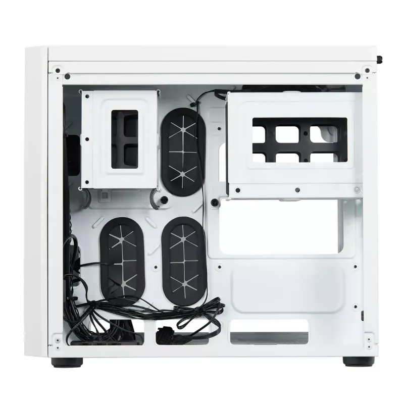 Caja PC Corsair Crystal 280X Micro ATX Blanca