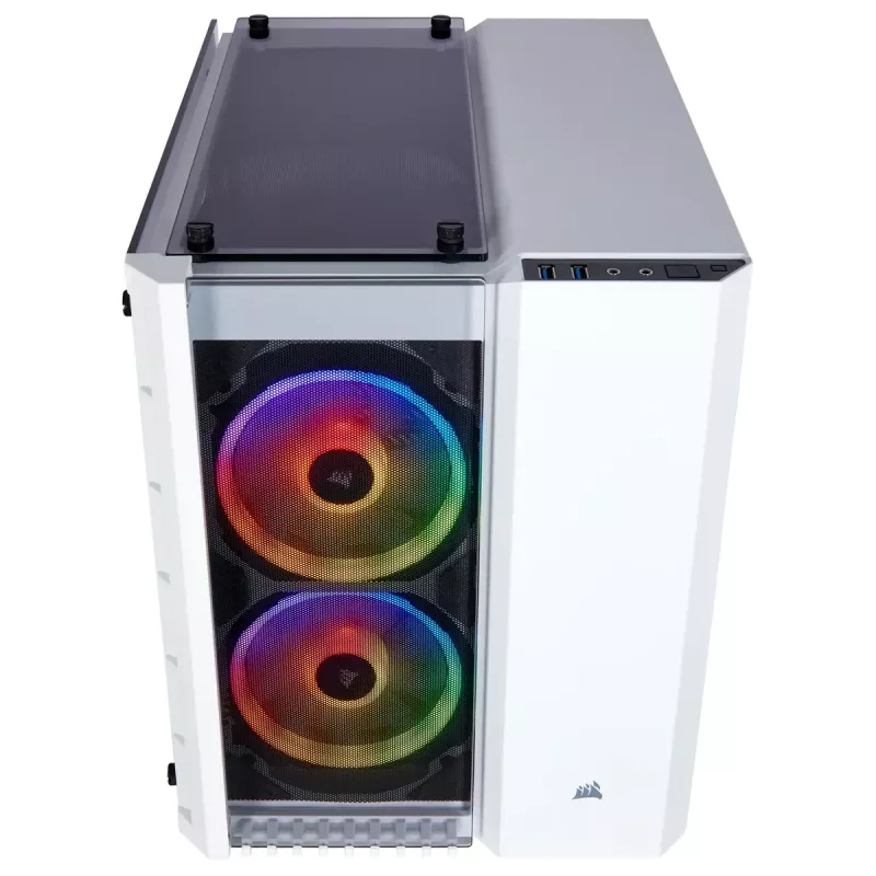 Caja PC Corsair Crystal 280X Micro ATX Blanca