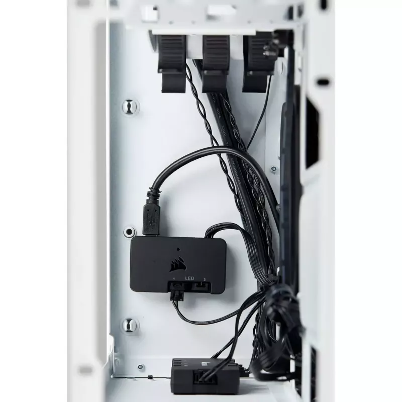 Caja PC Corsair Crystal 280X Micro ATX Blanca