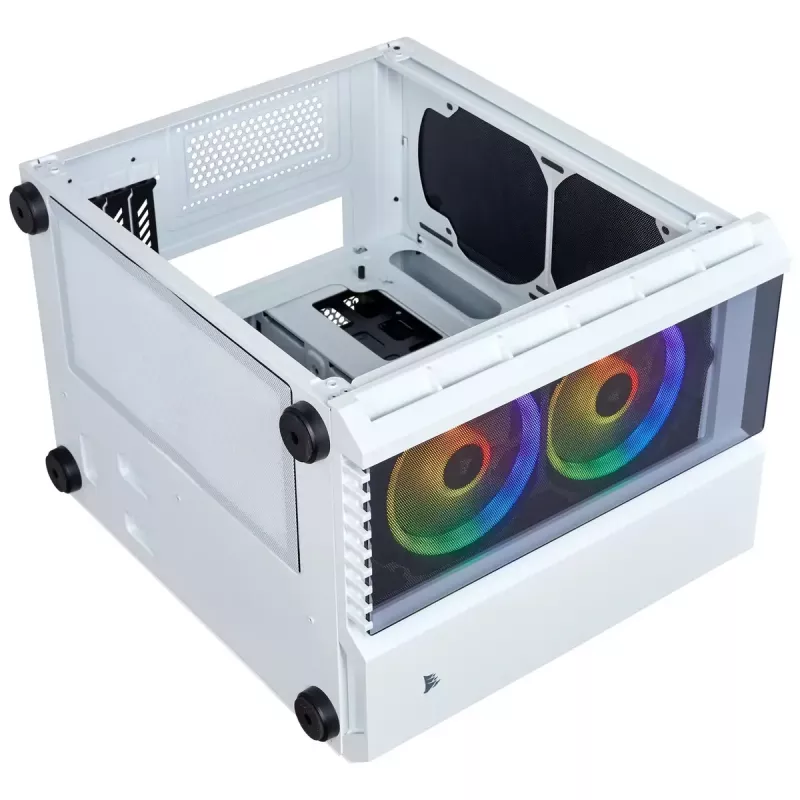 Caja PC Corsair Crystal 280X Micro ATX Blanca