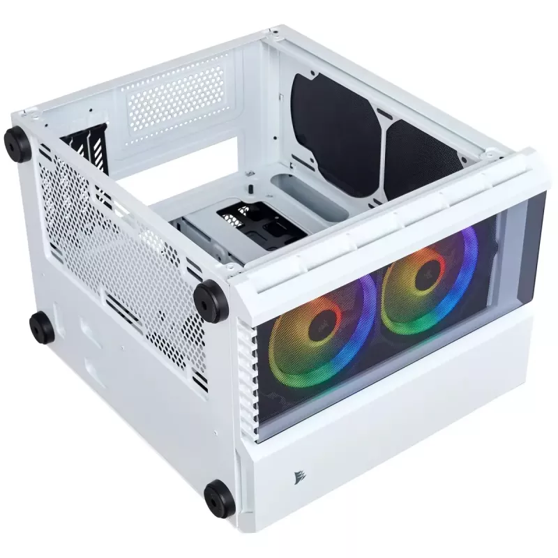 Caja PC Corsair Crystal 280X Micro ATX Blanca