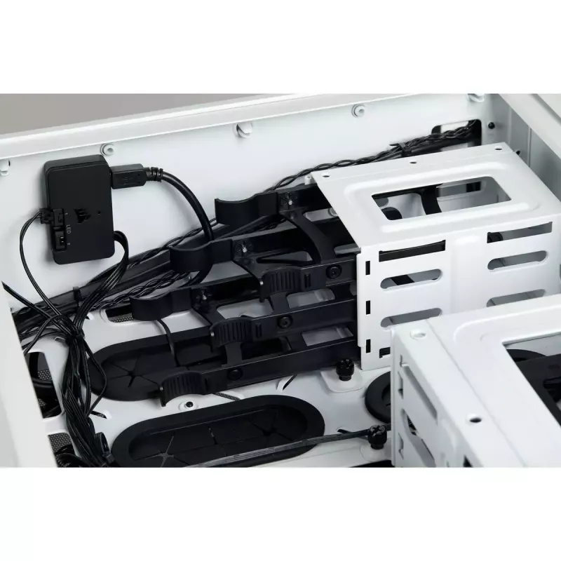 Caja PC Corsair Crystal 280X Micro ATX Blanca