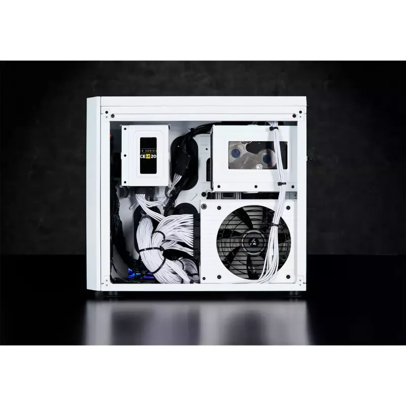 Caja PC Corsair Crystal 280X Micro ATX Blanca