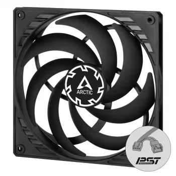 Ventilador PWM de 140 mm ARCTIC P14 Slim PWM PST optimizado para presión con cable en Y integrado