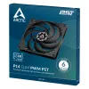 Ventilador PWM de 140 mm ARCTIC P14 Slim PWM PST optimizado para presión con cable en Y integrado