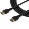 StarTech.com Cable HDMI 2.0 Slim de 0,9 m (3ft), cable HDMI flexible con certificación Premium y Ethernet, UHD 4K 60Hz HDR10, diseño resistente de fibra de aramida con funda de TPE