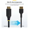 StarTech.com Cable HDMI 2.0 Slim de 0,9 m (3ft), cable HDMI flexible con certificación Premium y Ethernet, UHD 4K 60Hz HDR10, diseño resistente de fibra de aramida con funda de TPE