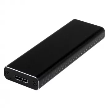 Carcasa para SSD M.2 StarTech.com para SSD M.2 SATA – USB 3.0 (5 Gbit/s) con UASP