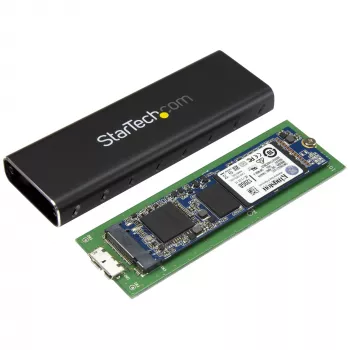 Carcasa para SSD M.2 StarTech.com para SSD M.2 SATA – USB 3.0 (5 Gbit/s) con UASP
