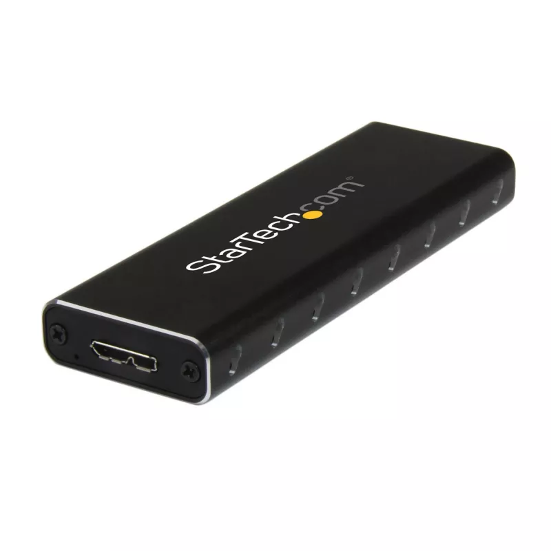 Carcasa para SSD M.2 StarTech.com para SSD M.2 SATA – USB 3.0 (5 Gbit/s) con UASP