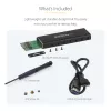 Carcasa para SSD M.2 StarTech.com para SSD M.2 SATA – USB 3.0 (5 Gbit/s) con UASP