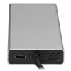 StarTech.com Adaptador multipuerto USB-C – Estación de acoplamiento de viaje USB-C con HDMI 4K – Power Delivery Pass-Through de 60 W, GbE, 2 puertos USB-A 3.0 Hub – Mini dock USB Type-C portátil para portátiles