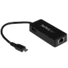 StarTech.com Adaptador de red USB-C a Gigabit con puerto USB 3.0 adicional
