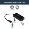 StarTech.com Adaptador de red USB-C a Gigabit con puerto USB 3.0 adicional