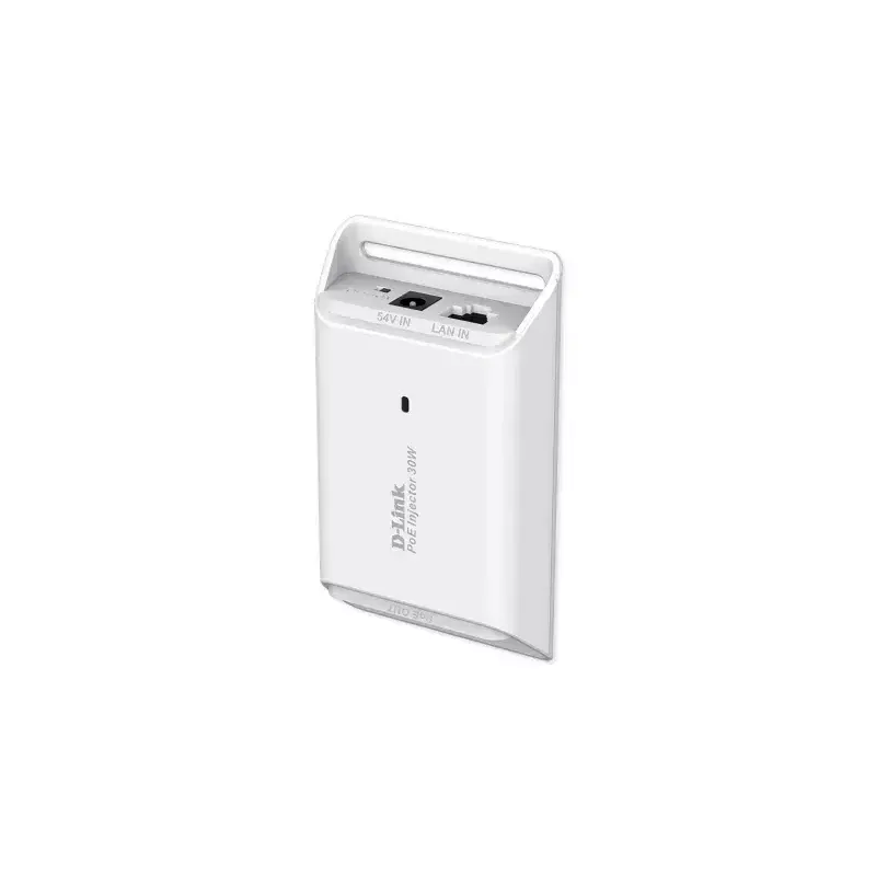 Inyector PoE D-Link de 1 puerto Gigabit 30W
